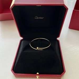 Cartier Juste Un Clou Bracelet, Small Model (Yellow Gold)